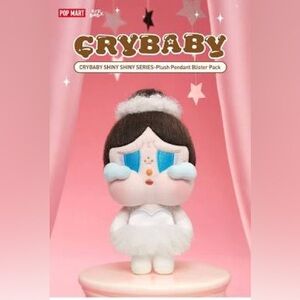 Authentic Popmart Crybaby Shiny Shiny Series Plush Blister Package Pendant